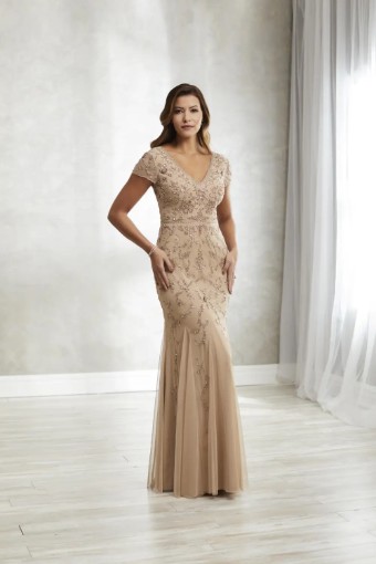 House of Wu Style #17934 #1 Champagne Misty Blue thumbnail