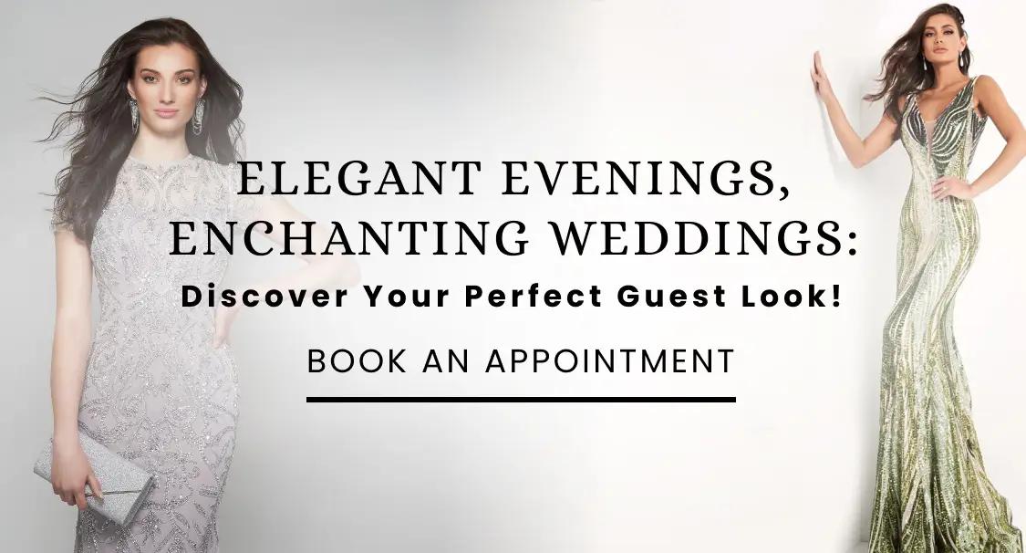 Elegant Evenings Enchanting Weddings Banner